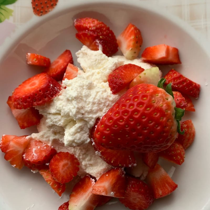 Ricotta e fragole