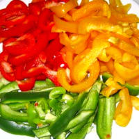 Foto preparazione Cream of peppers and cream Foto preparazione Cream of peppers and cream