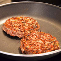 Foto preparazione Veggie burgers Foto preparazione Veggie burgers