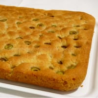Foto preparazione Integral Focaccia stuffed with chickpea flour Foto preparazione Integral Focaccia stuffed with chickpea flour