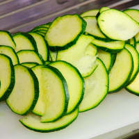 Foto preparazione Turnovers zucchini and potatoes Foto preparazione Turnovers zucchini and potatoes