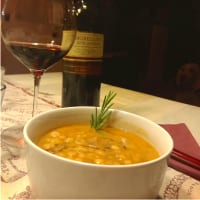 Foto preparazione homemade vegetable soup Foto preparazione homemade vegetable soup