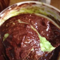Foto preparazione Brownies Chocolate and avocado Foto preparazione Brownies Chocolate and avocado