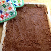 Foto preparazione Brownies Chocolate and avocado Foto preparazione Brownies Chocolate and avocado