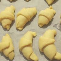 Foto preparazione Croissants with Nutella long rising Foto preparazione Croissants with Nutella long rising
