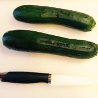 Foto preparazione Cream of zucchini and curry Foto preparazione Cream of zucchini and curry