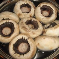 Foto preparazione Baked mushrooms Foto preparazione Baked mushrooms