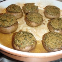 Foto preparazione Baked mushrooms Foto preparazione Baked mushrooms