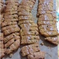 Foto preparazione Biscuit shortbread cookies with chocolate and orange scent Foto preparazione Biscuit shortbread cookies with chocolate and orange scent