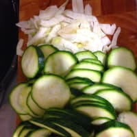 Foto preparazione Creamy zucchini fennel Foto preparazione Creamy zucchini fennel