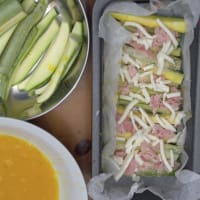 Foto preparazione Pasticcio Di Zucchine