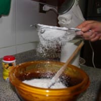 Foto preparazione brownie al cioccolato Foto preparazione brownie al cioccolato