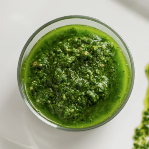 Foto ricetta passaggio Basil pesto Foto ricetta passaggio Basil pesto