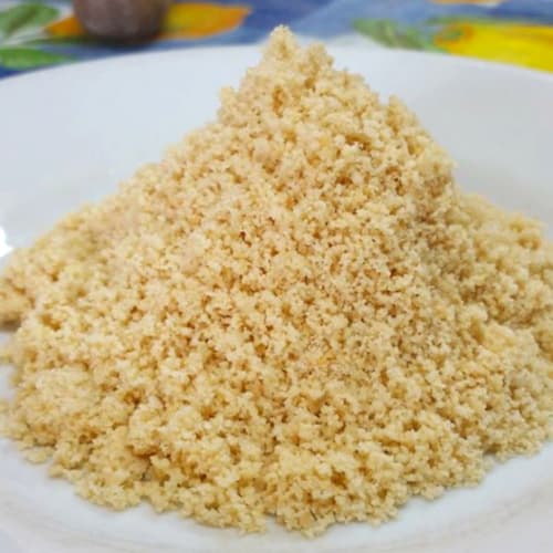 Foto ricetta passaggio grated vegan cheese Foto ricetta passaggio grated vegan cheese