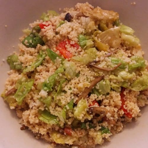 Foto ricetta passaggio Cous cous salad Foto ricetta passaggio Cous cous salad