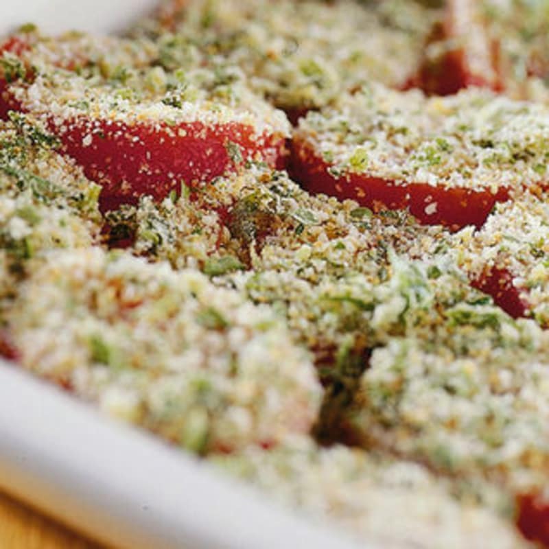 Foto Ricetta Pasta with roasted tomatoes Foto Ricetta Pasta with roasted tomatoes