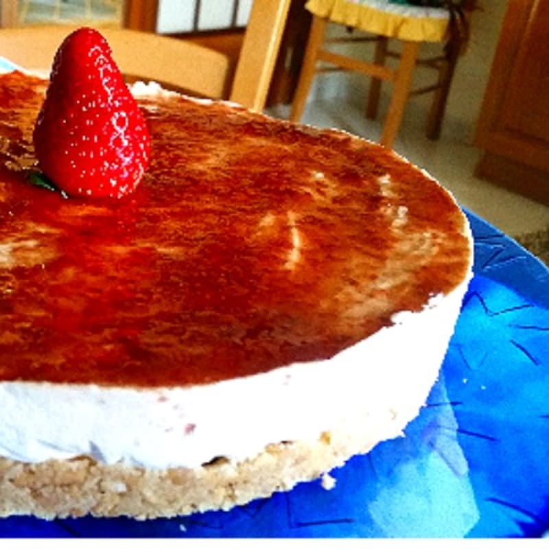 Foto Ricetta Strawberry Cheesecake Foto Ricetta Strawberry Cheesecake