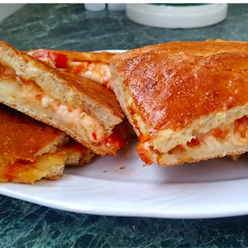 Foto Ricetta Stuffed focaccia Foto Ricetta Stuffed focaccia