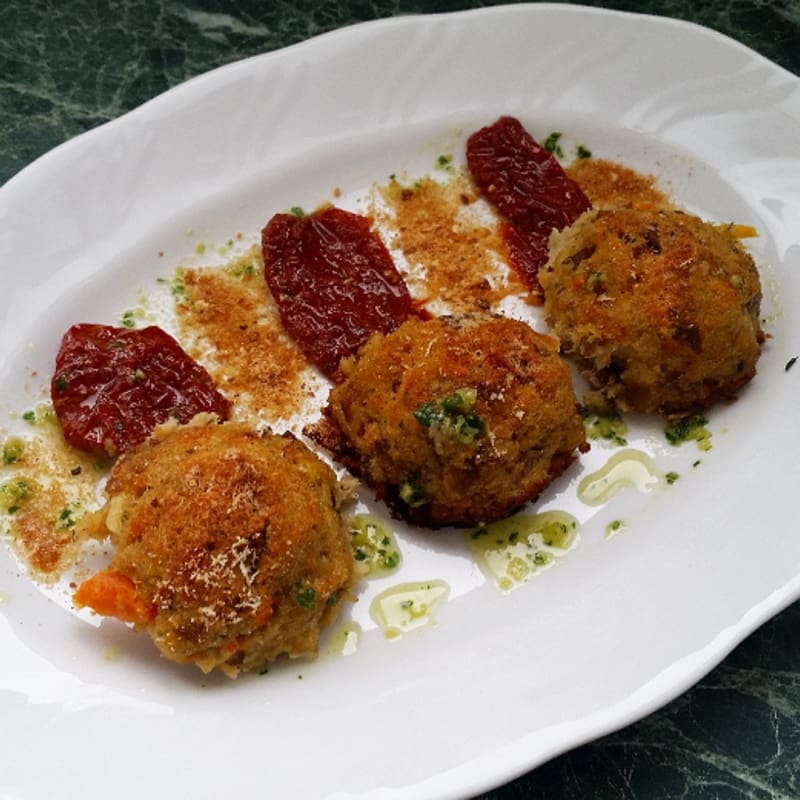 Foto Ricetta Polpette di melanzane Foto Ricetta Polpette di melanzane