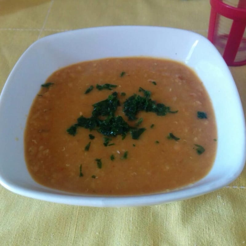 Foto Ricetta Dahl Indian red lentil soup Foto Ricetta Dahl Indian red lentil soup