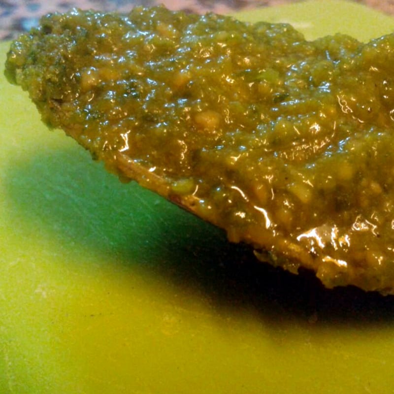 Foto Ricetta Pesto di zucchine vegan Foto Ricetta Pesto di zucchine vegan