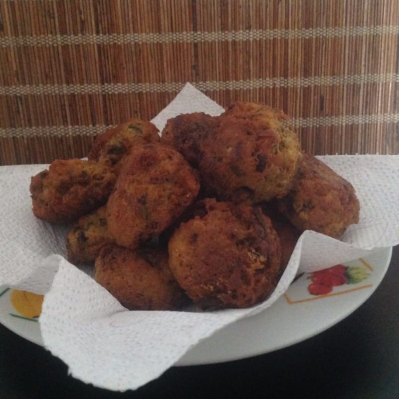 Foto Ricetta Meatballs with asparagus or zucchini bread Foto Ricetta Meatballs with asparagus or zucchini bread