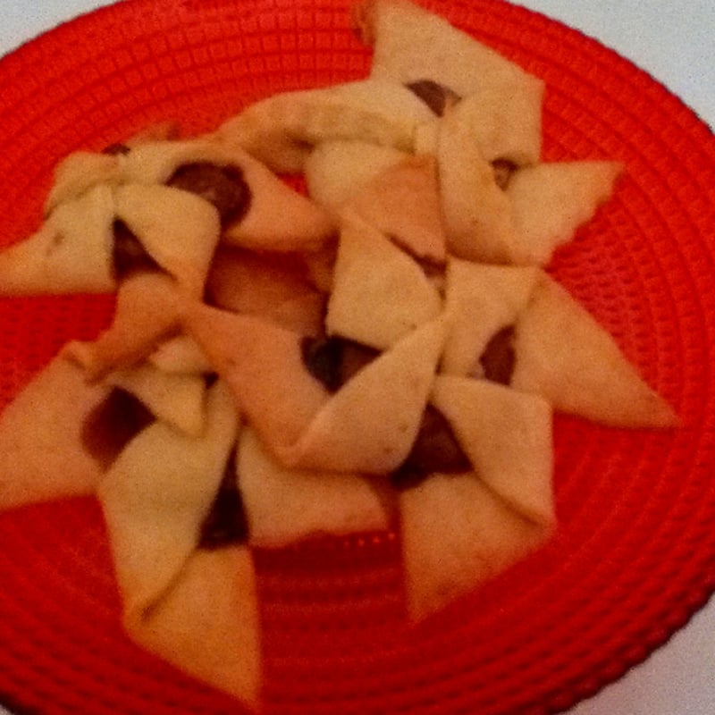 Foto Ricetta Pinwheel cookies with Nutella Foto Ricetta Pinwheel cookies with Nutella