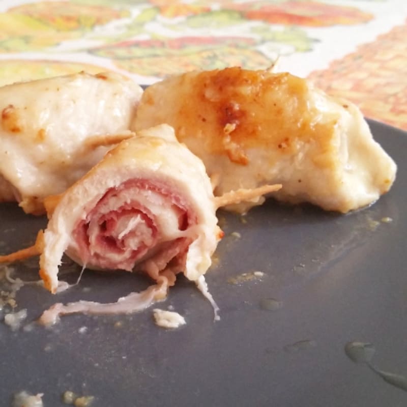 Foto Ricetta Chicken rolls Foto Ricetta Chicken rolls