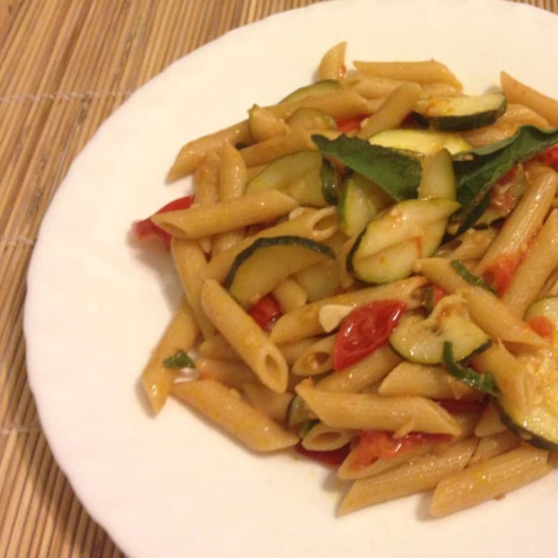 Foto Ricetta Penne with vegetables Foto Ricetta Penne with vegetables