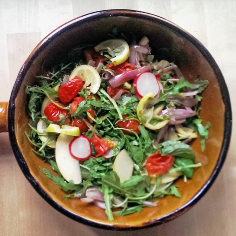Foto Ricetta Of mint radish apple Foto Ricetta Of mint radish apple