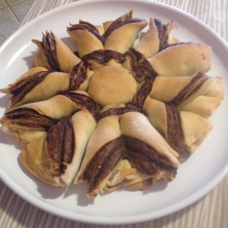 Foto Ricetta Pizza alla nutella Foto Ricetta Pizza alla nutella