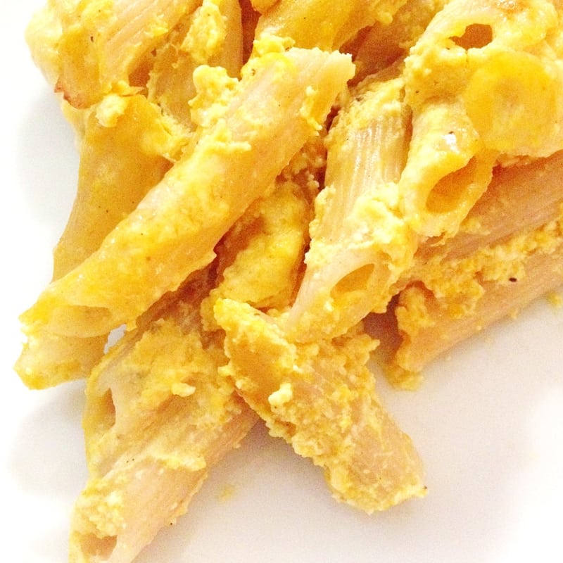 Foto Ricetta Spelled pasta baked with cream of pumpkin and ricotta Foto Ricetta Spelled pasta baked with cream of pumpkin and ricotta