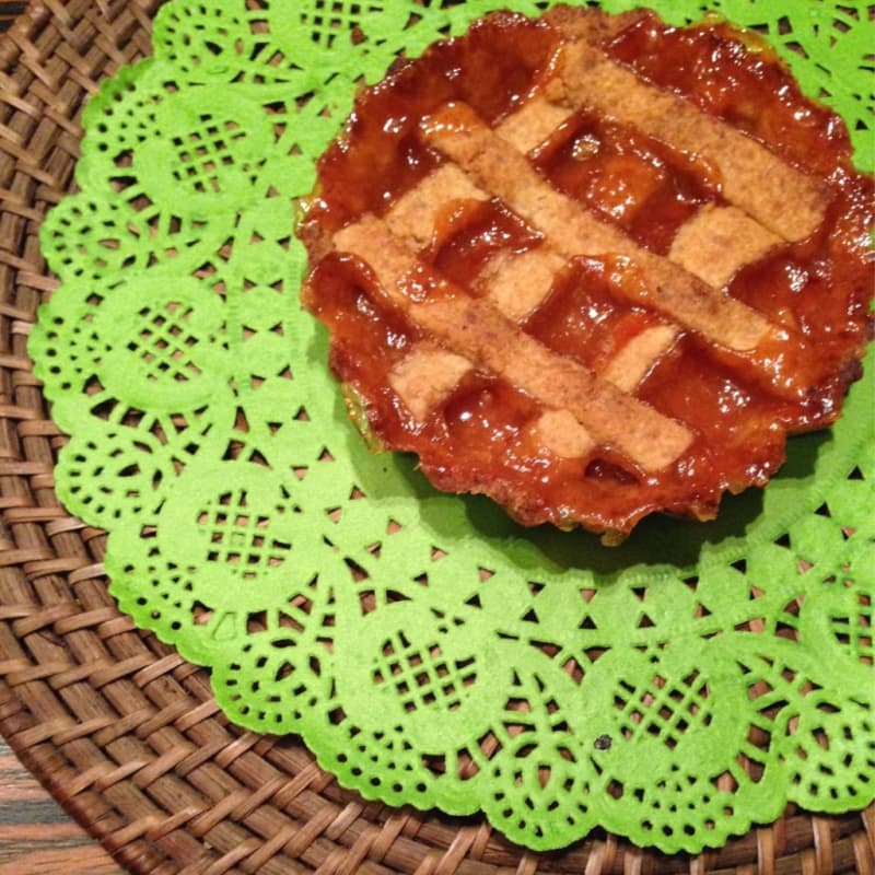 Foto Ricetta Orange pastry tarts with hazelnut Foto Ricetta Orange pastry tarts with hazelnut