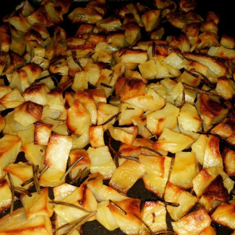 Foto Ricetta A classic baked potatoes Foto Ricetta A classic baked potatoes
