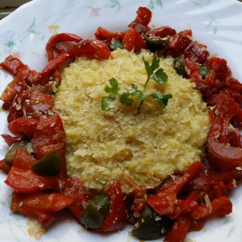 Foto Ricetta Millet with peppers Foto Ricetta Millet with peppers
