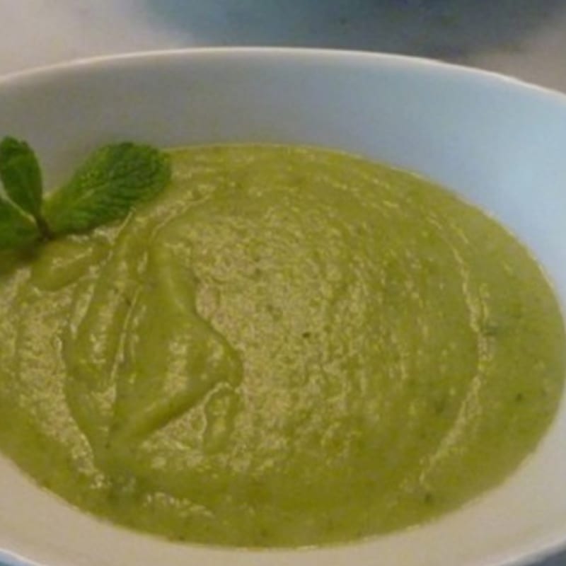 Foto Ricetta Cream of zucchini and potatoes Foto Ricetta Cream of zucchini and potatoes