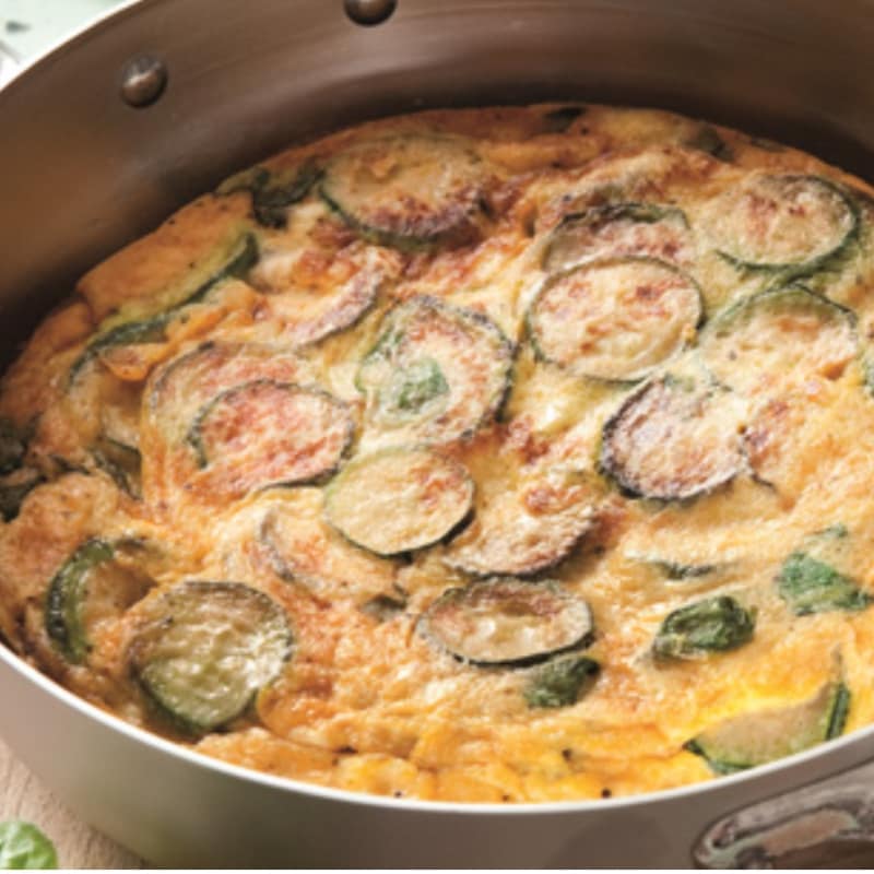 Foto Ricetta Frittata di zucchine con galbanino Foto Ricetta Frittata di zucchine con galbanino