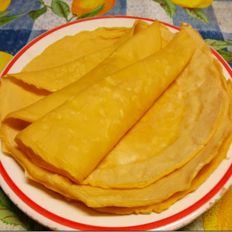 Foto Ricetta Crepes with chickpea flour Foto Ricetta Crepes with chickpea flour