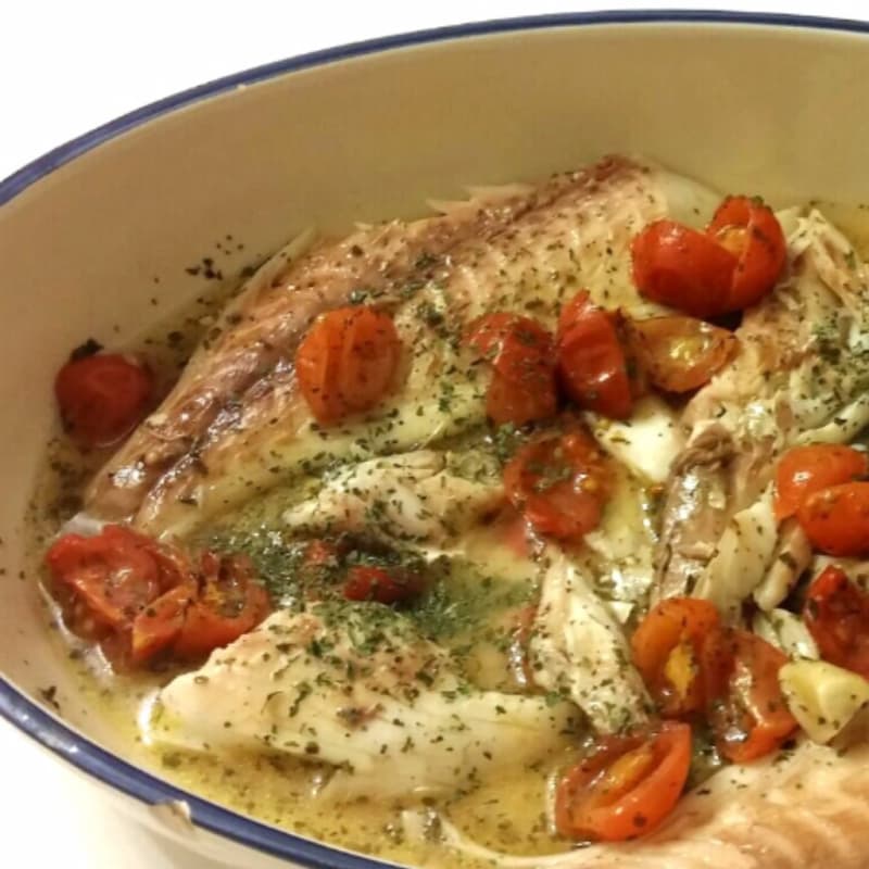 Foto Ricetta Sea bream crazy water Foto Ricetta Sea bream crazy water