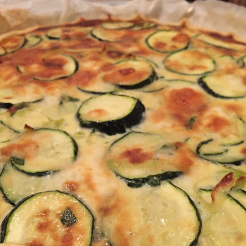 Foto Ricetta Quiche lorraine zucchini Foto Ricetta Quiche lorraine zucchini