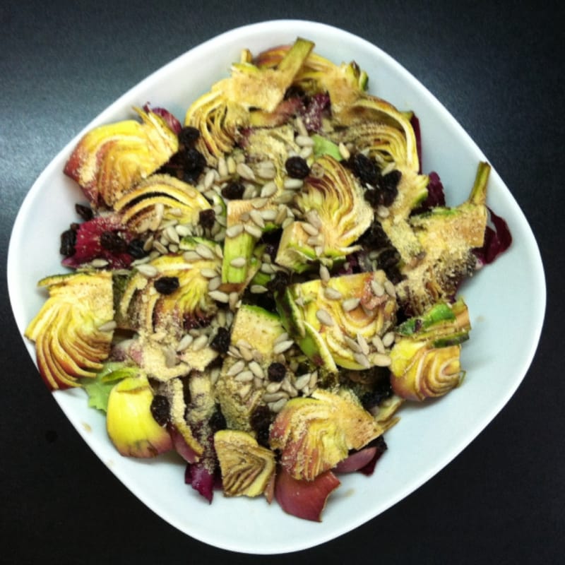 Foto Ricetta Insalata agrodolce ai carciofi Foto Ricetta Insalata agrodolce ai carciofi
