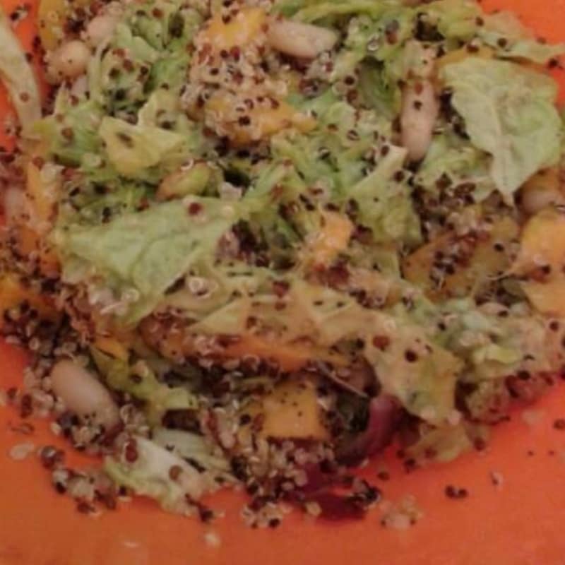 Foto Ricetta quinoa salad and vegetables Foto Ricetta quinoa salad and vegetables