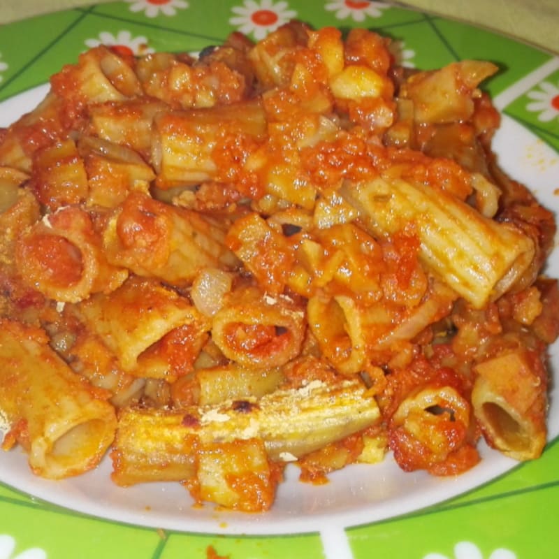 Foto Ricetta Macaroni with meat sauce 'Special Vegan Foto Ricetta Macaroni with meat sauce 'Special Vegan
