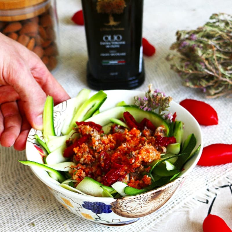 Foto Ricetta Pappardelle crudiste Foto Ricetta Pappardelle crudiste