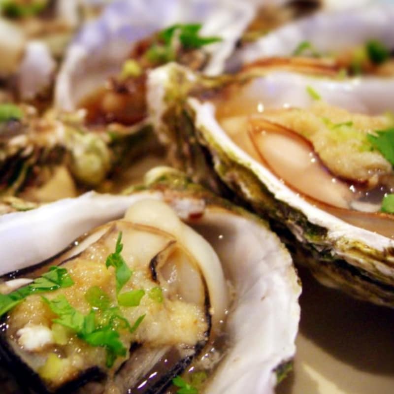 Foto Ricetta Gratin oysters Foto Ricetta Gratin oysters