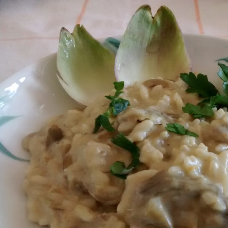 Foto Ricetta Artichokes risotto Foto Ricetta Artichokes risotto