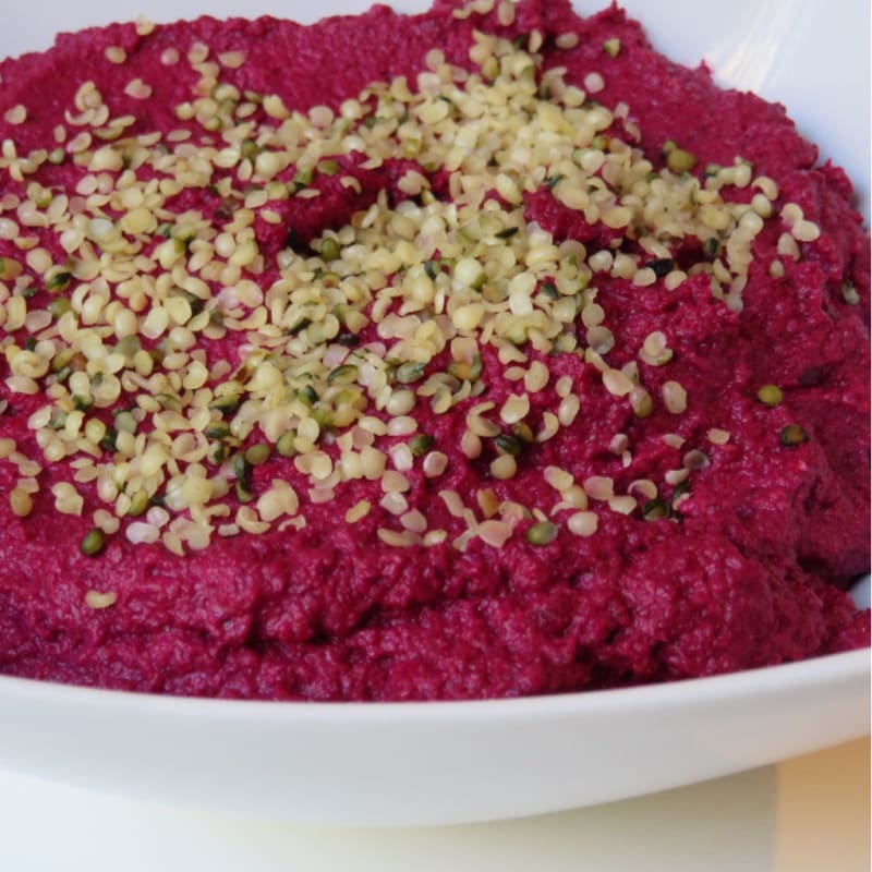 Foto Ricetta Beet Hummus Foto Ricetta Beet Hummus