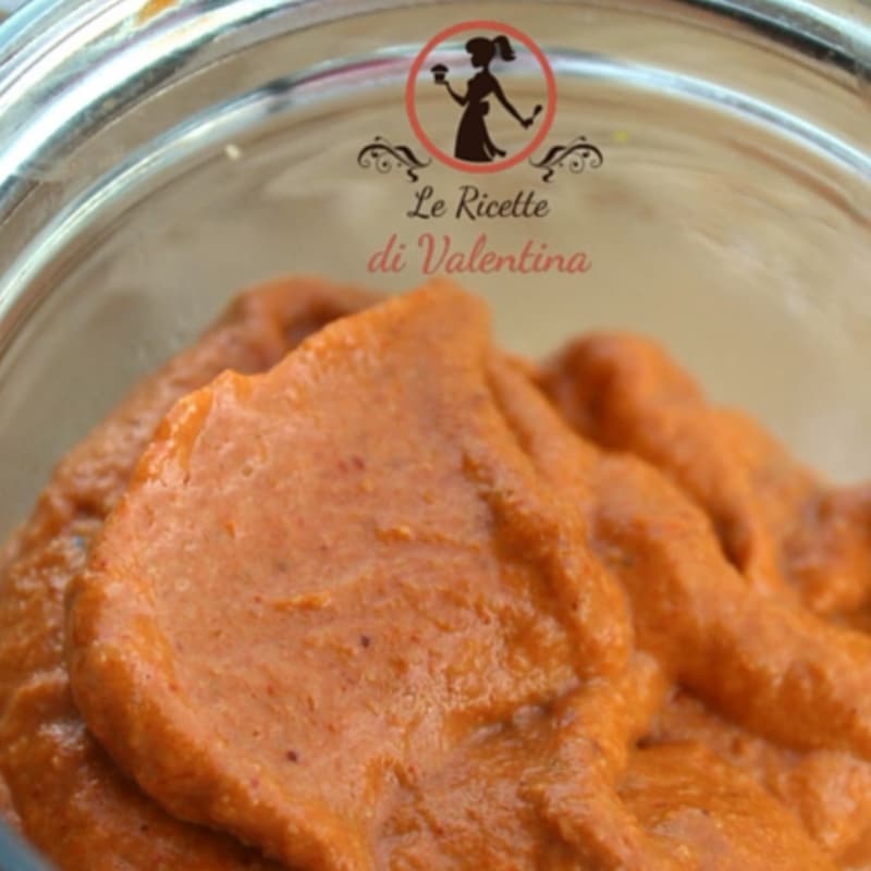 Foto Ricetta Pesto red pepper and sunflower seeds Foto Ricetta Pesto red pepper and sunflower seeds