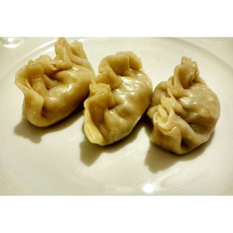 Foto Ricetta Jiaozi with vegetables, steamed dumplings Chinese Foto Ricetta Jiaozi with vegetables, steamed dumplings Chinese