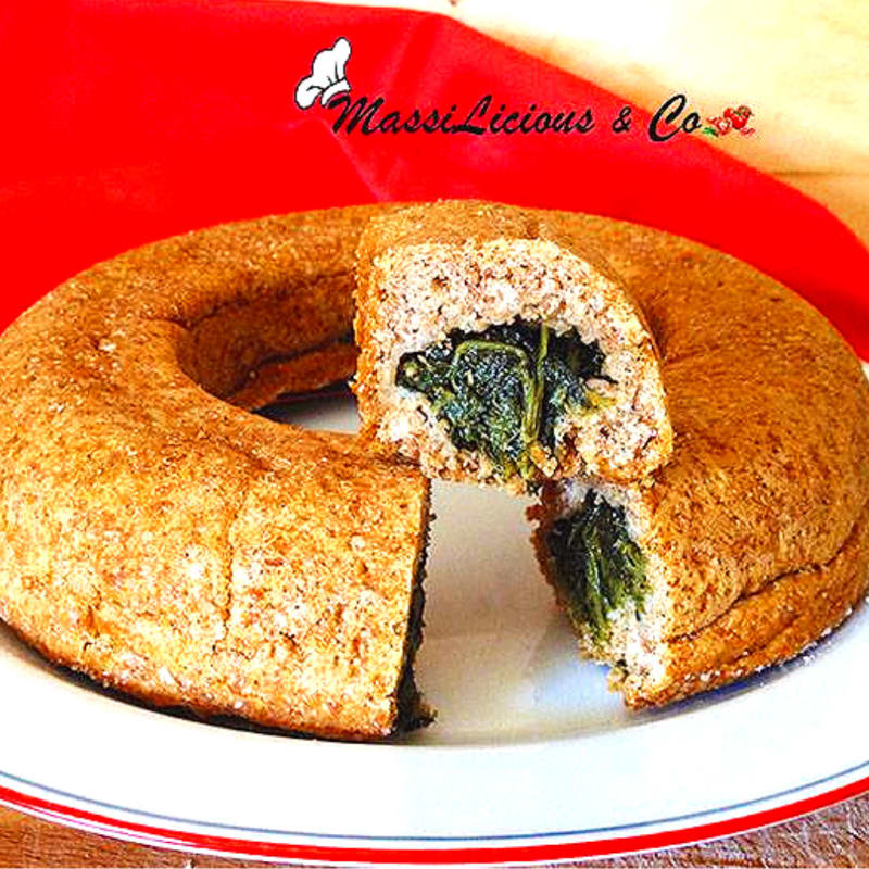 Foto Ricetta Ciambella ripiena di cicoria Foto Ricetta Ciambella ripiena di cicoria